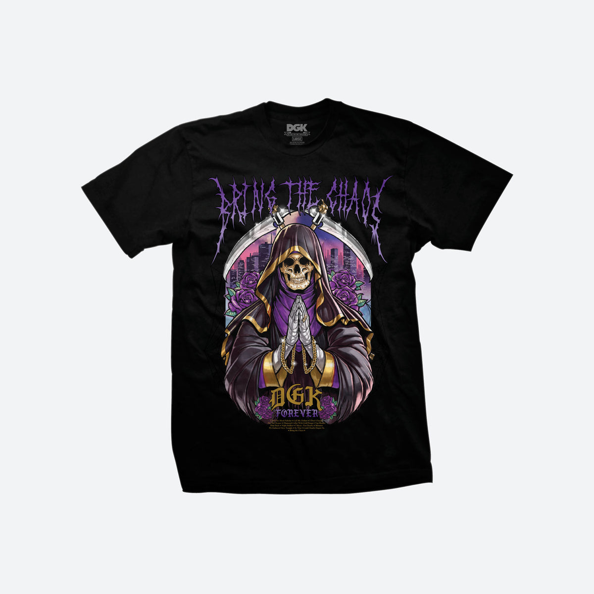 Camiseta DGK Night Stalker Black