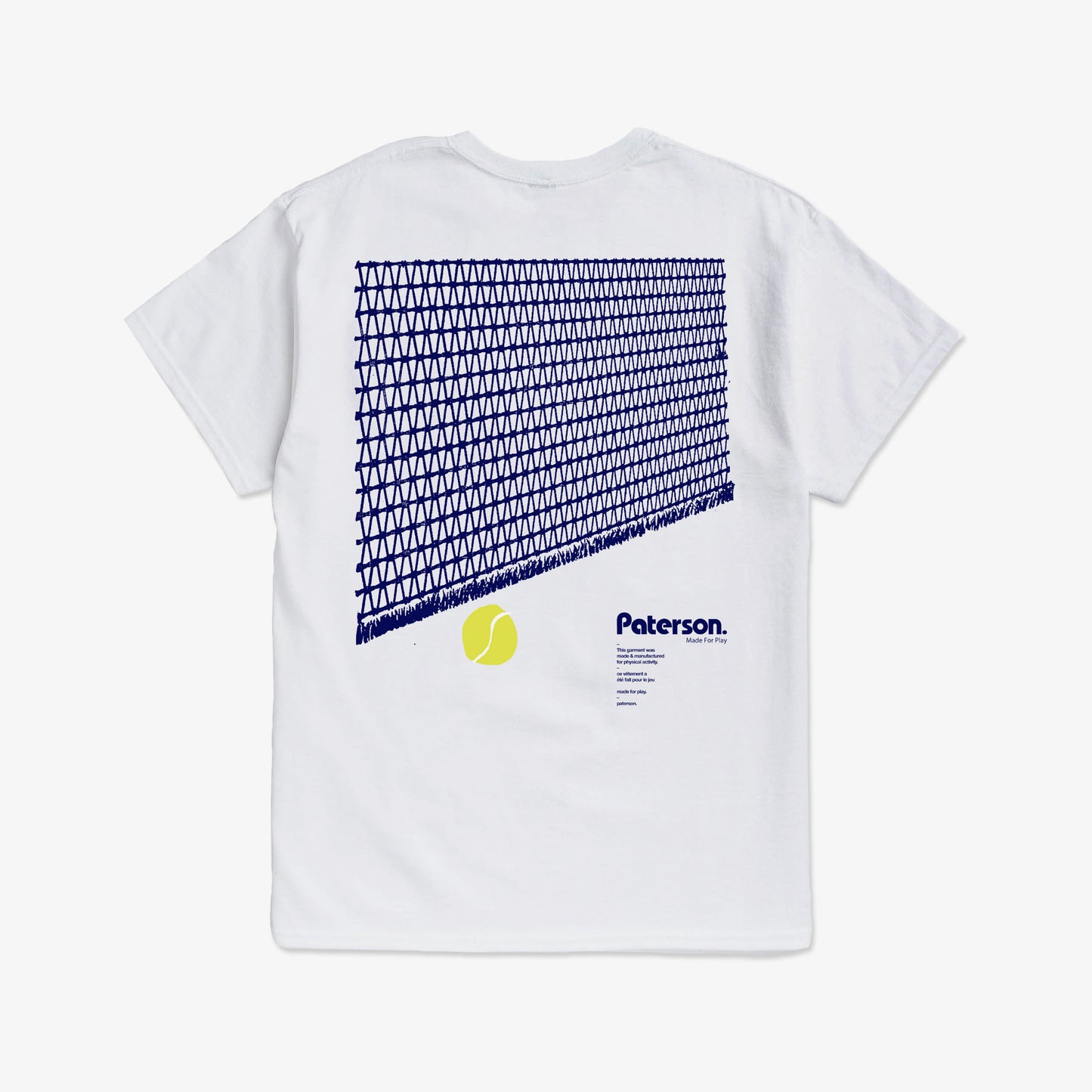 Camiseta Paterson Ball and Net Branco