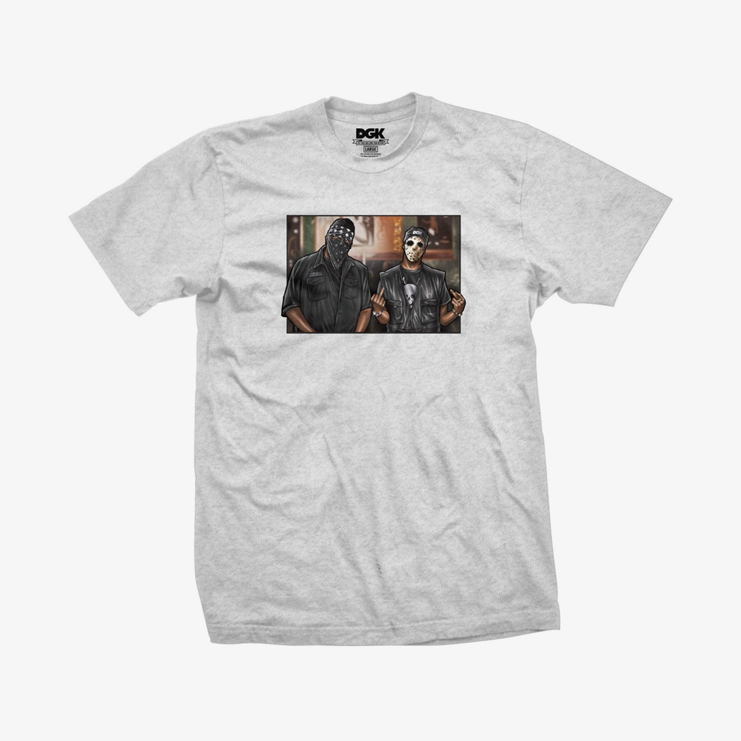 Camiseta DGK For Life Cinza