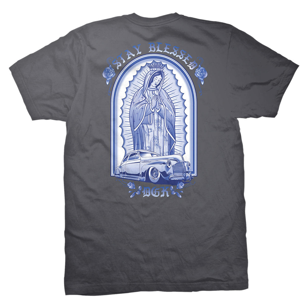 Camiseta DGK Lo-Side Cinza