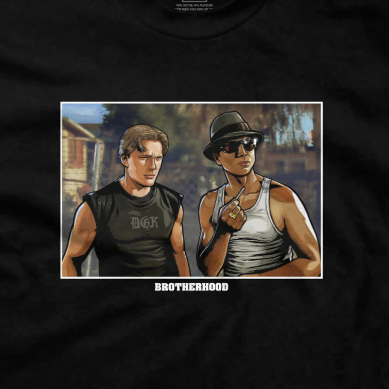 Camiseta DGK Brotherhood Preto