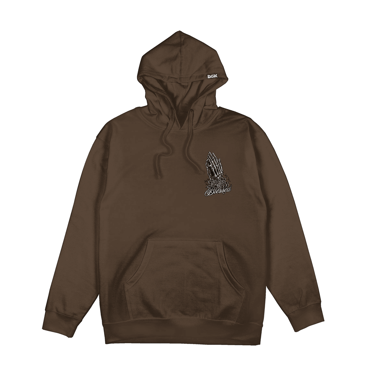 Moletom DGK Devoted Hooded Fleece Marrom