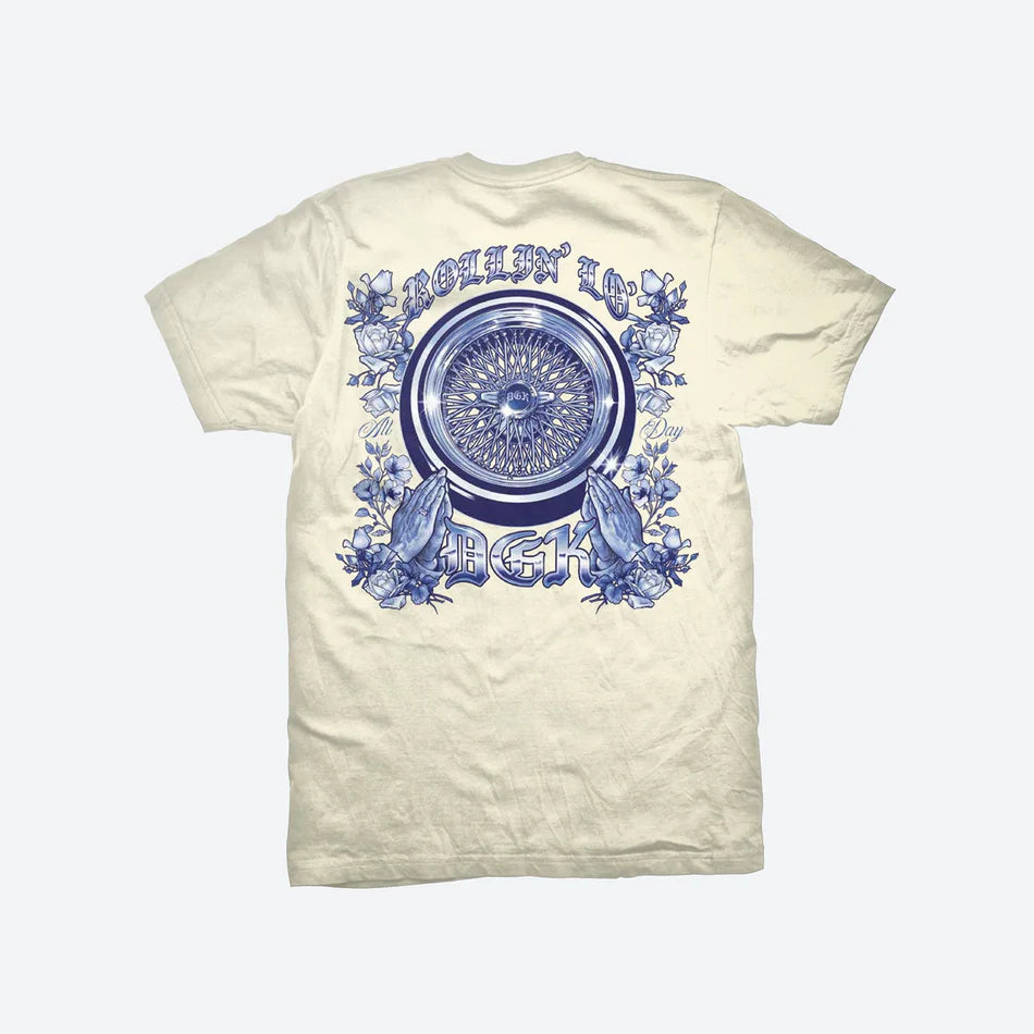 Camiseta DGK Wired Creme