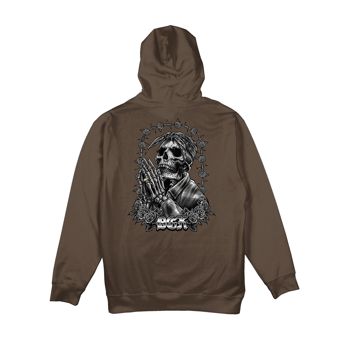 Moletom DGK Devoted Hooded Fleece Marrom