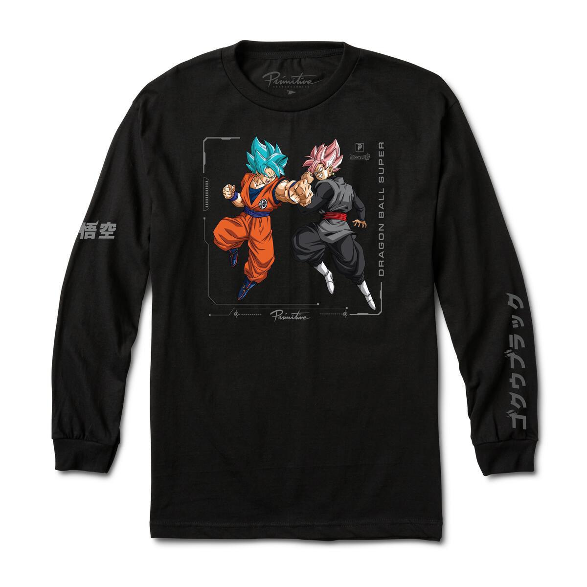 Camiseta Primitive Goku Versus L/S Tee