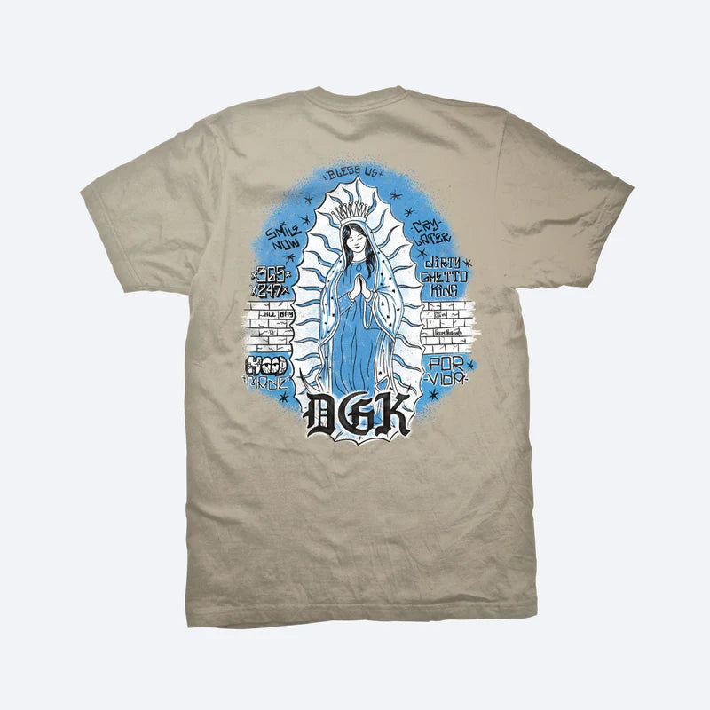 Camiseta DGK Barrio Bege