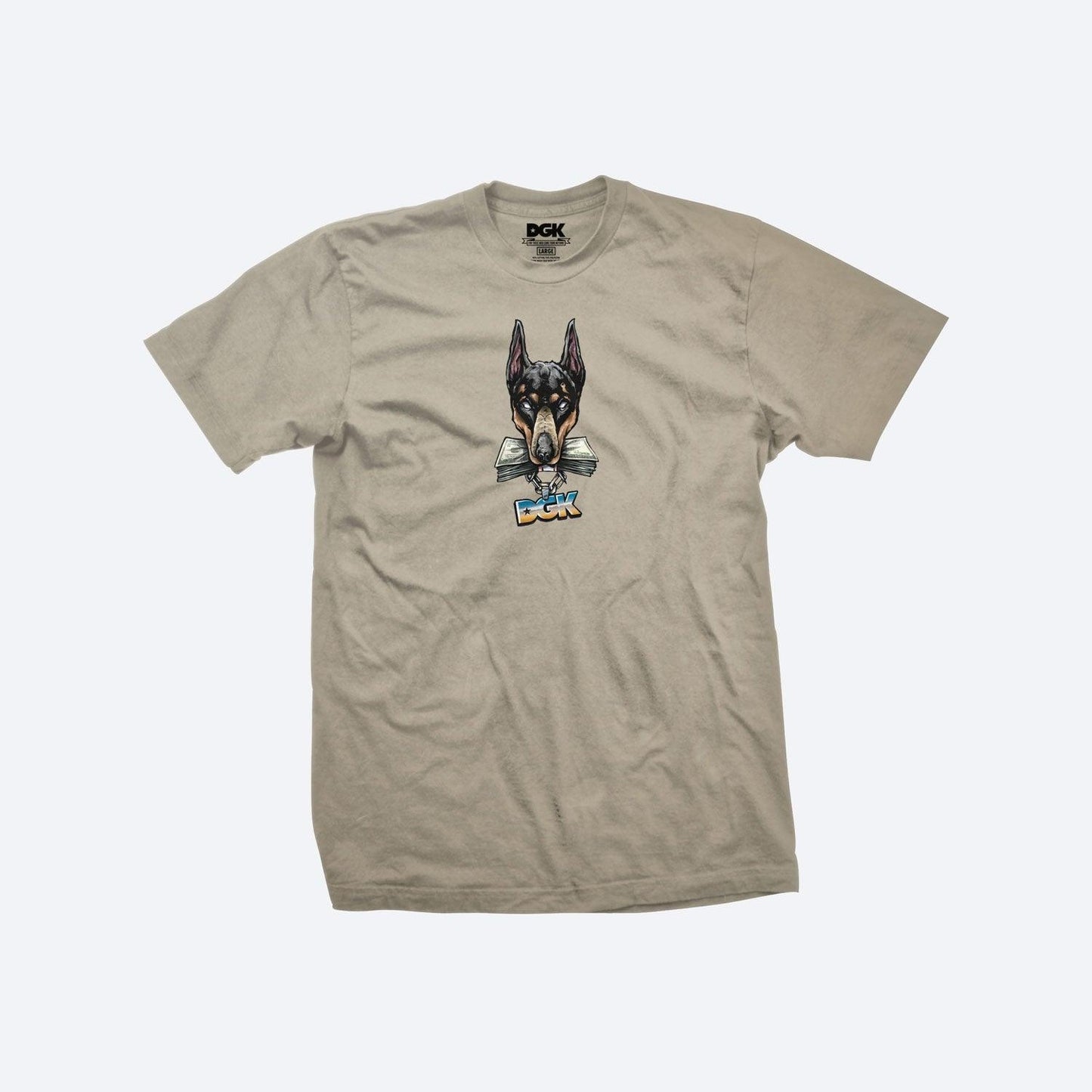 Camiseta DGK Cutthroat Bege
