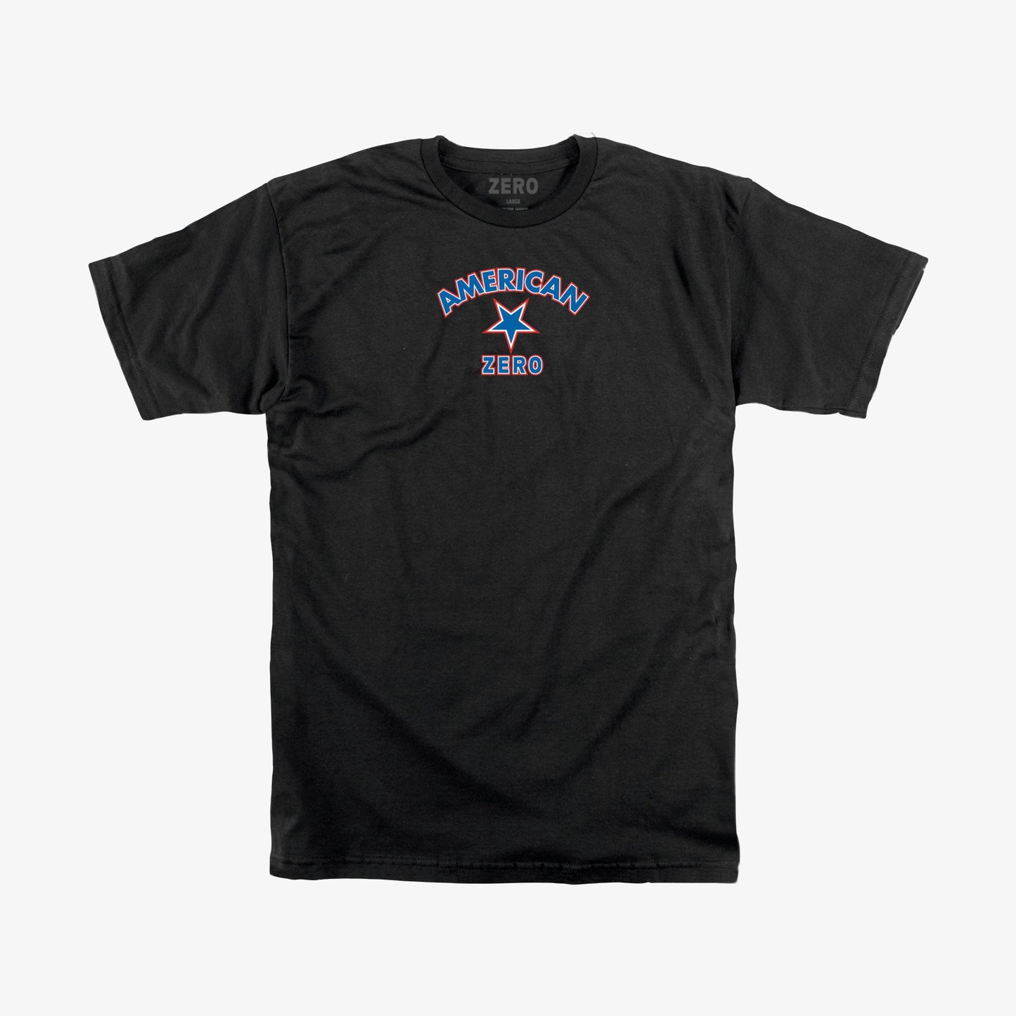 Camiseta Zero American Zero Preto