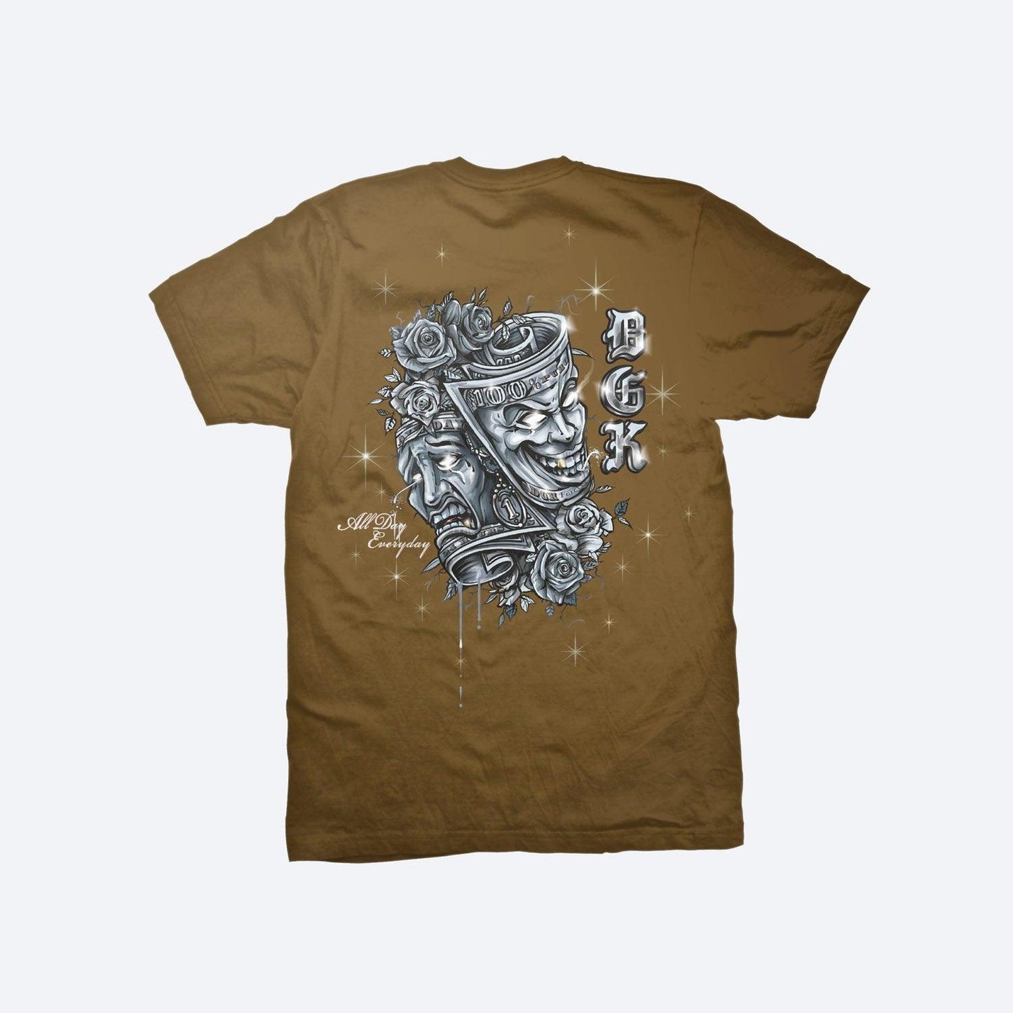 Camiseta DGK Smile Now Marrom