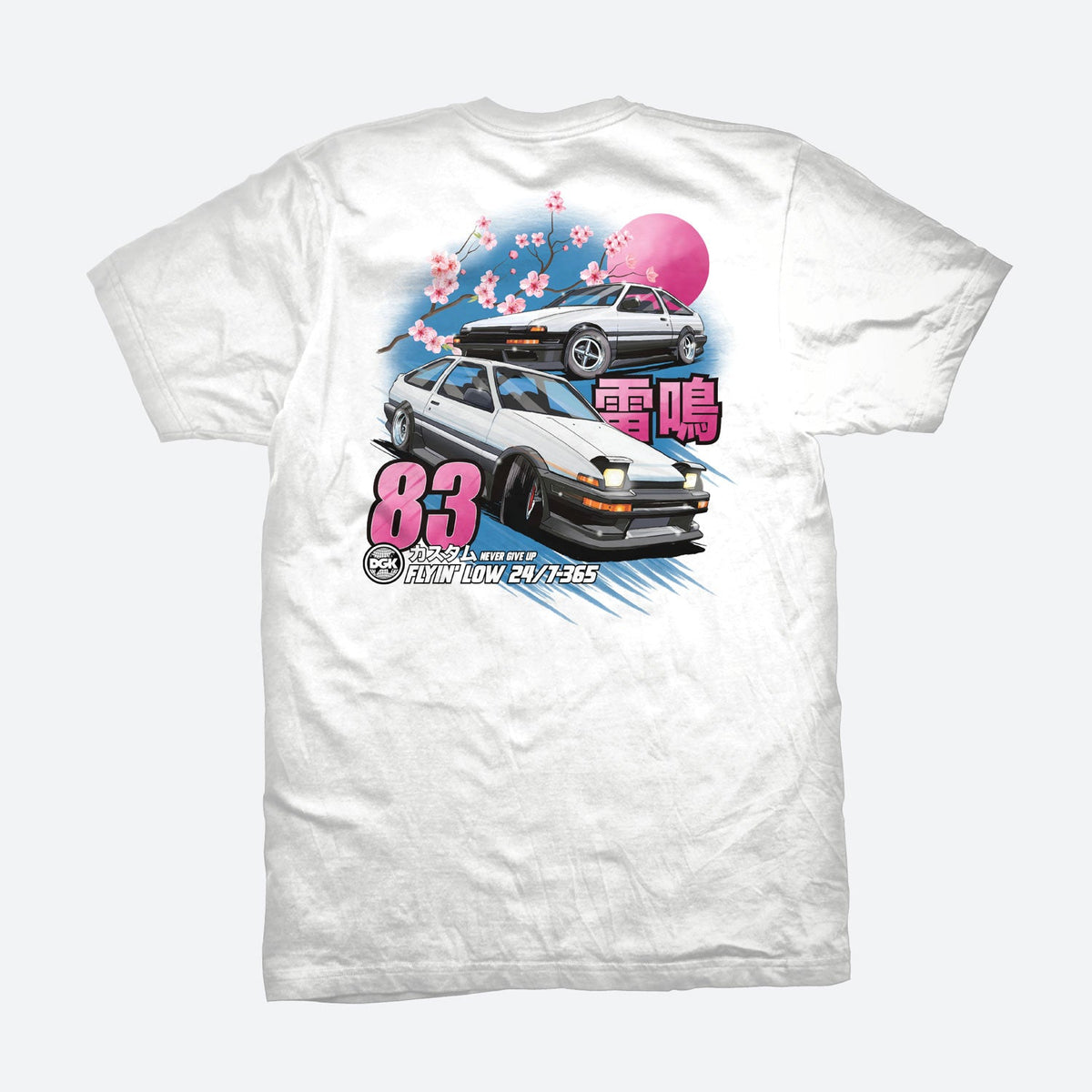 Camiseta DGK Akina Pass Ash Heather