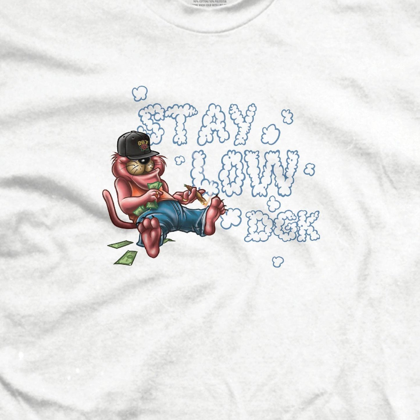 Camiseta DGK Stay Low Branco