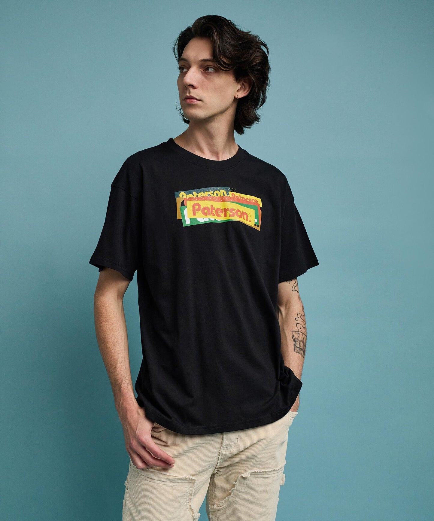 Camiseta Paterson Bar Logo Preto