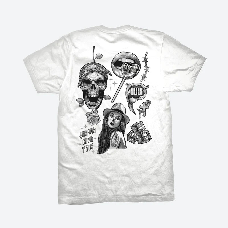 Camiseta DGK Dreams Come True Branco