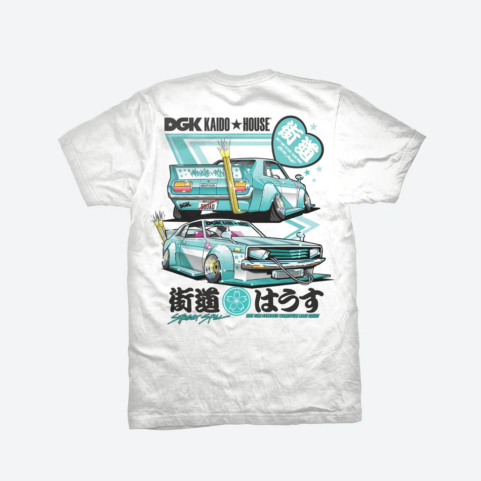 Camiseta DGK x KAIDO HOUSE Zokusha Branco