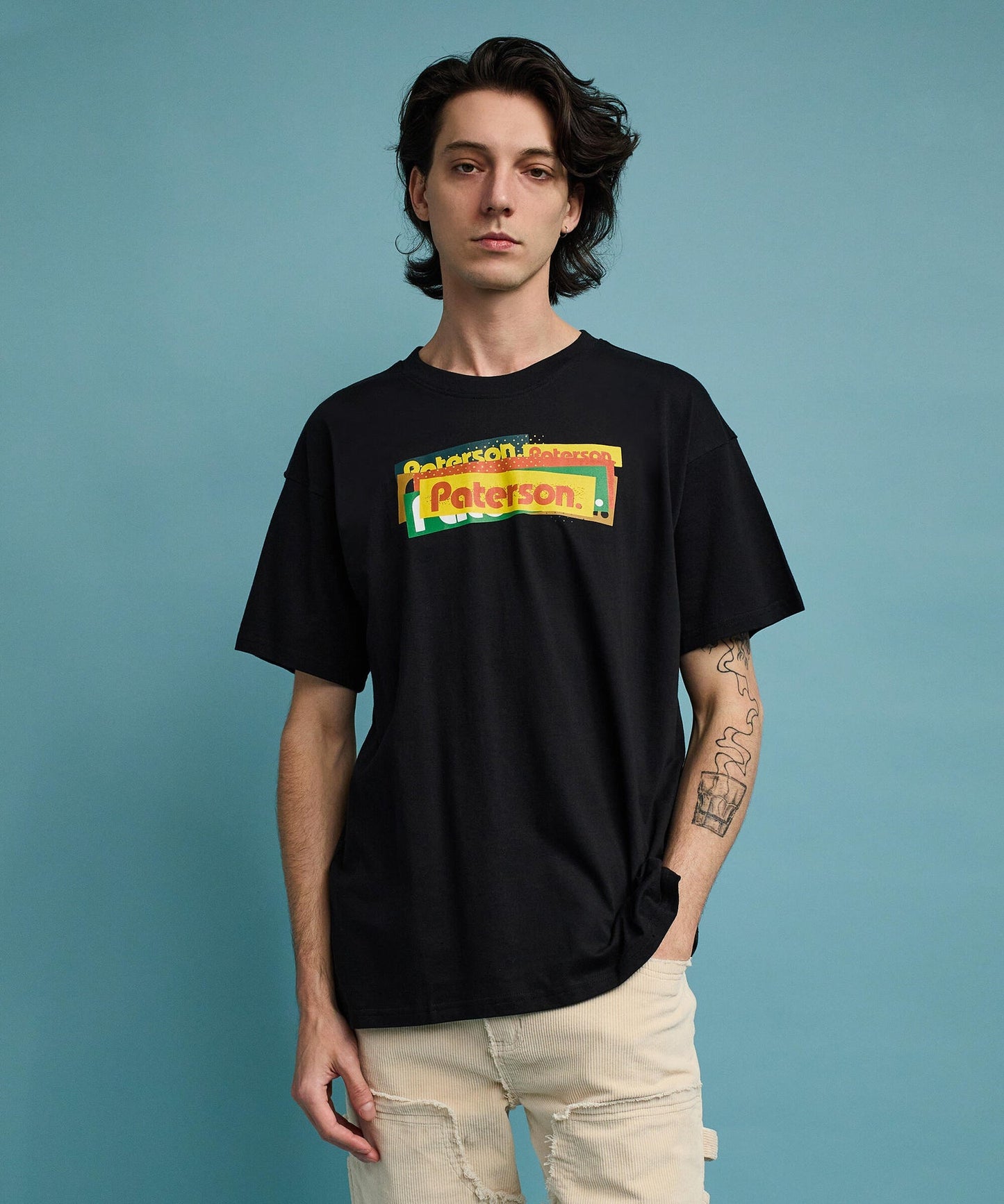 Camiseta Paterson Bar Logo Preto