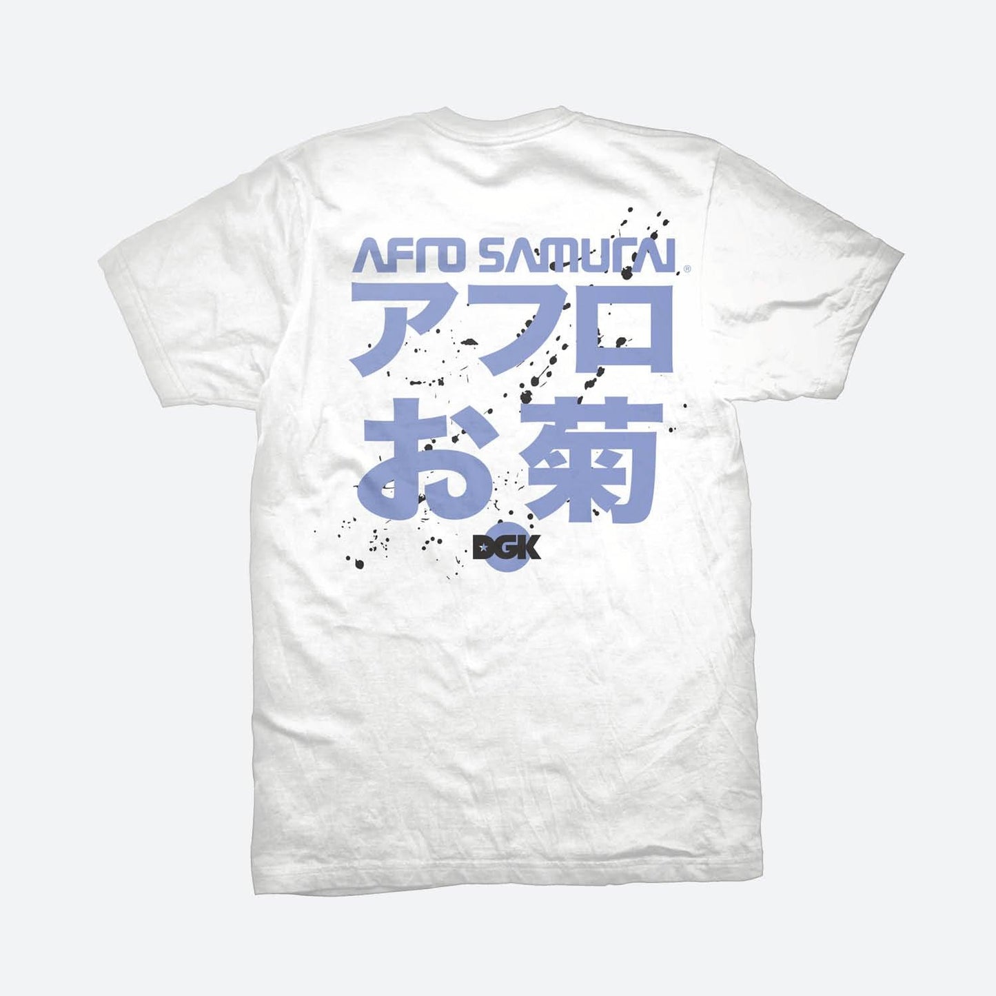 Camiseta DGK x AFRO SAMURAI Okiku Branco
