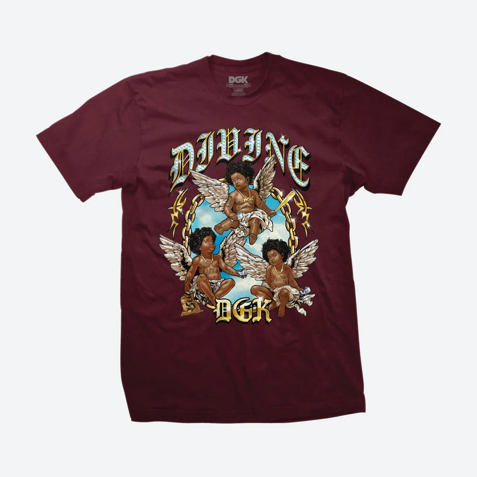 Camiseta DGK Wings Bordo