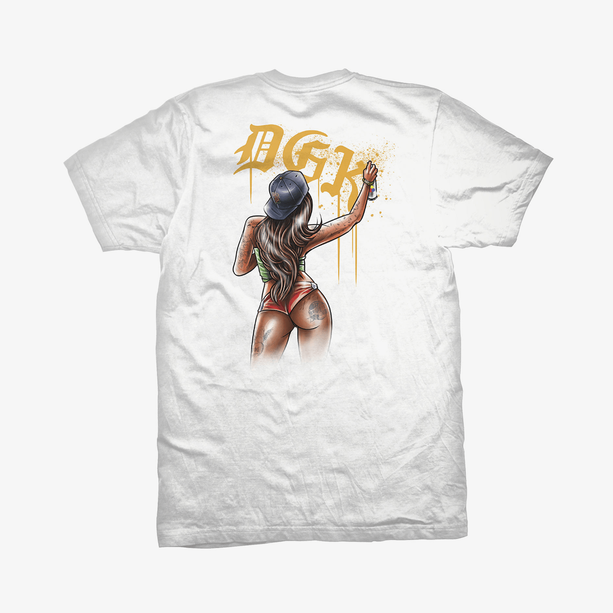 Camiseta DGK Hit Up Branco