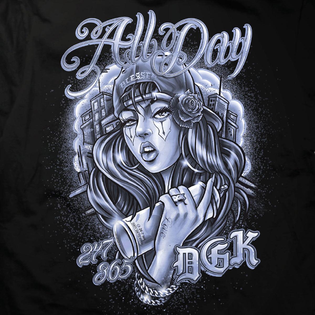Camiseta DGK Hyna Preto