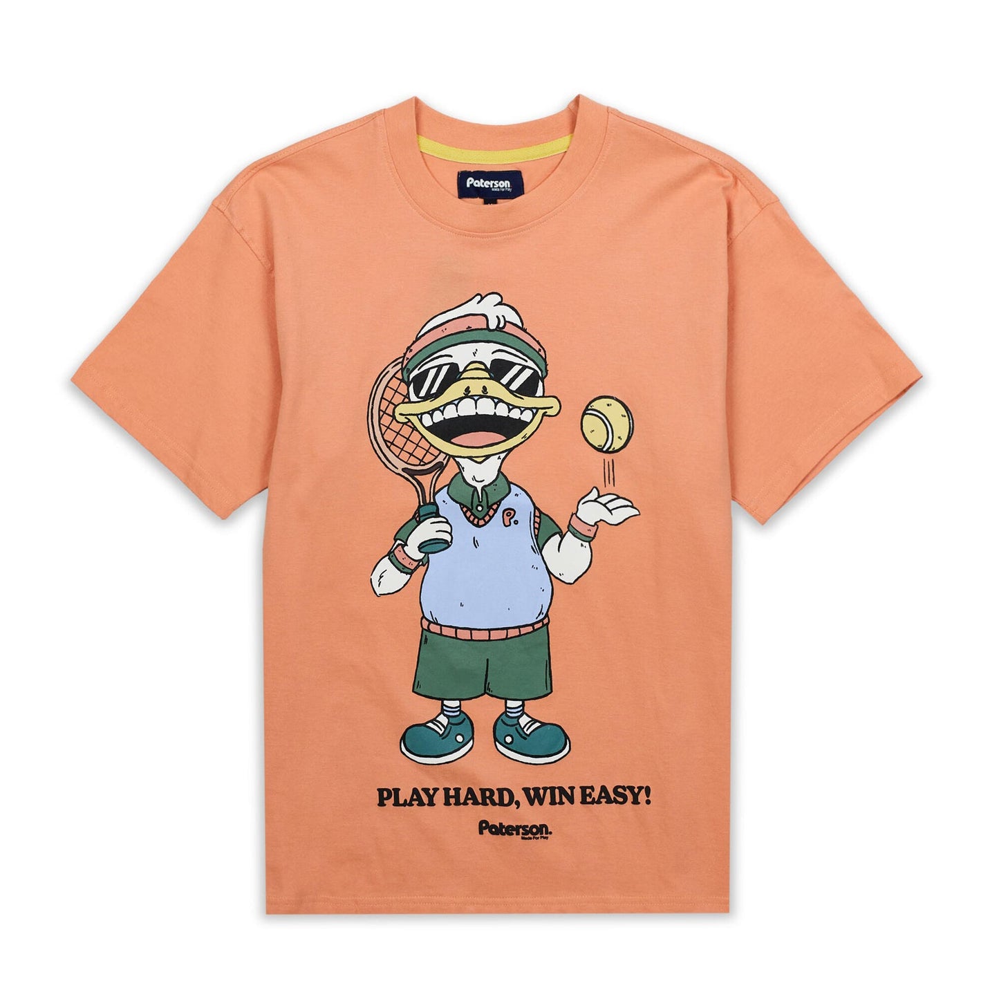 Camiseta Paterson Quack Laranja