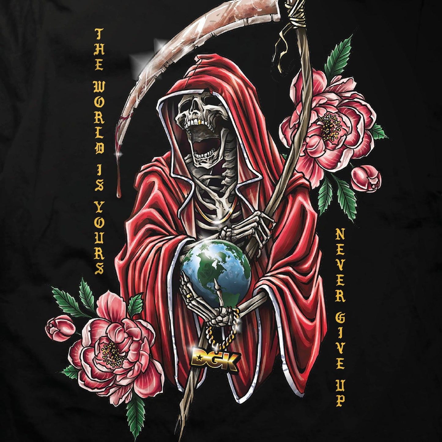 Camiseta DGK Muerte Preto