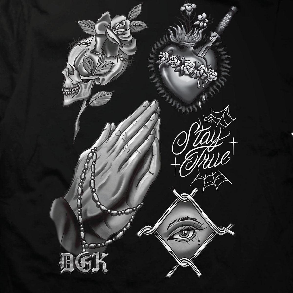 Camiseta DGK Stay True Preto