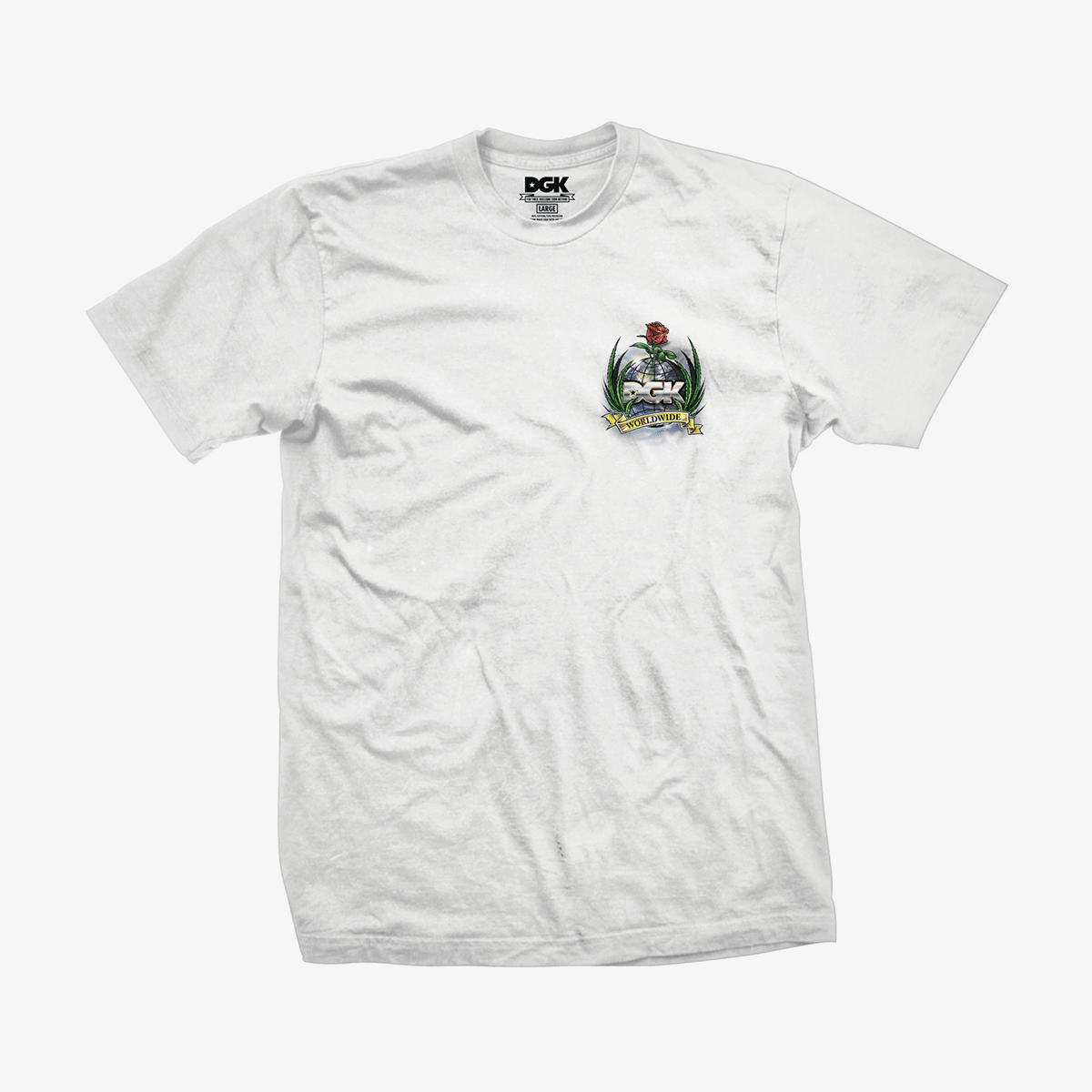 Camiseta DGK Global Branco