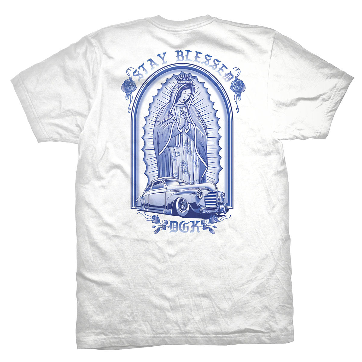 Camiseta DGK Lo-Side Branco