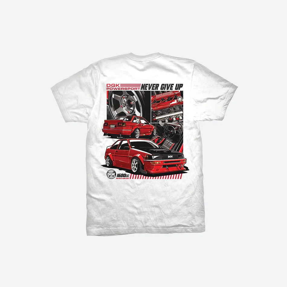 Camiseta DGK Twin Cam Branco