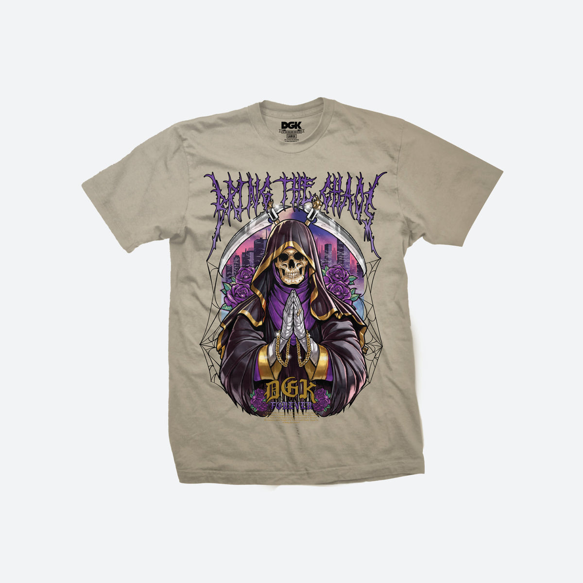 Camiseta DGK Night Stalker Sand