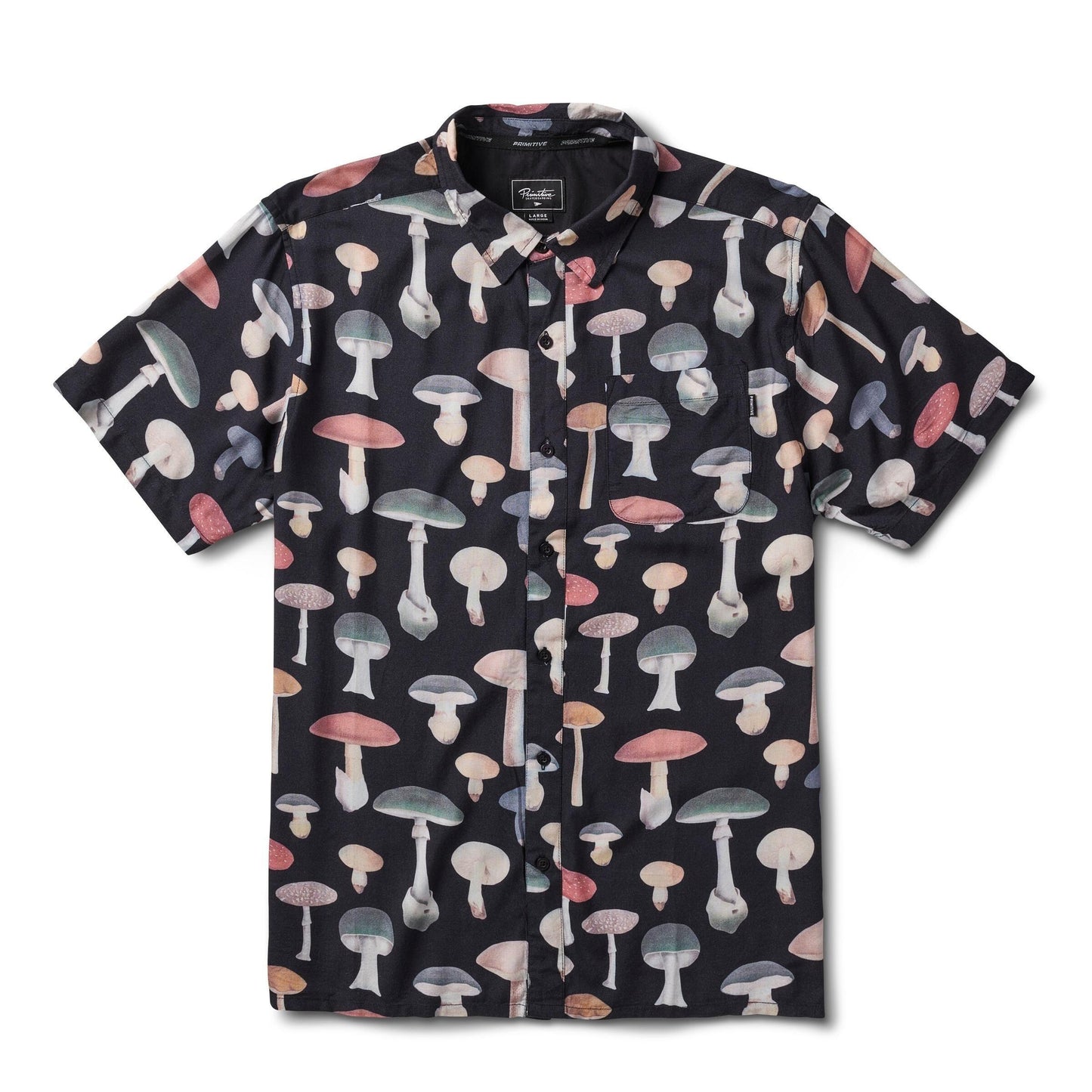 Camisa Primitive Haight S/s Woven