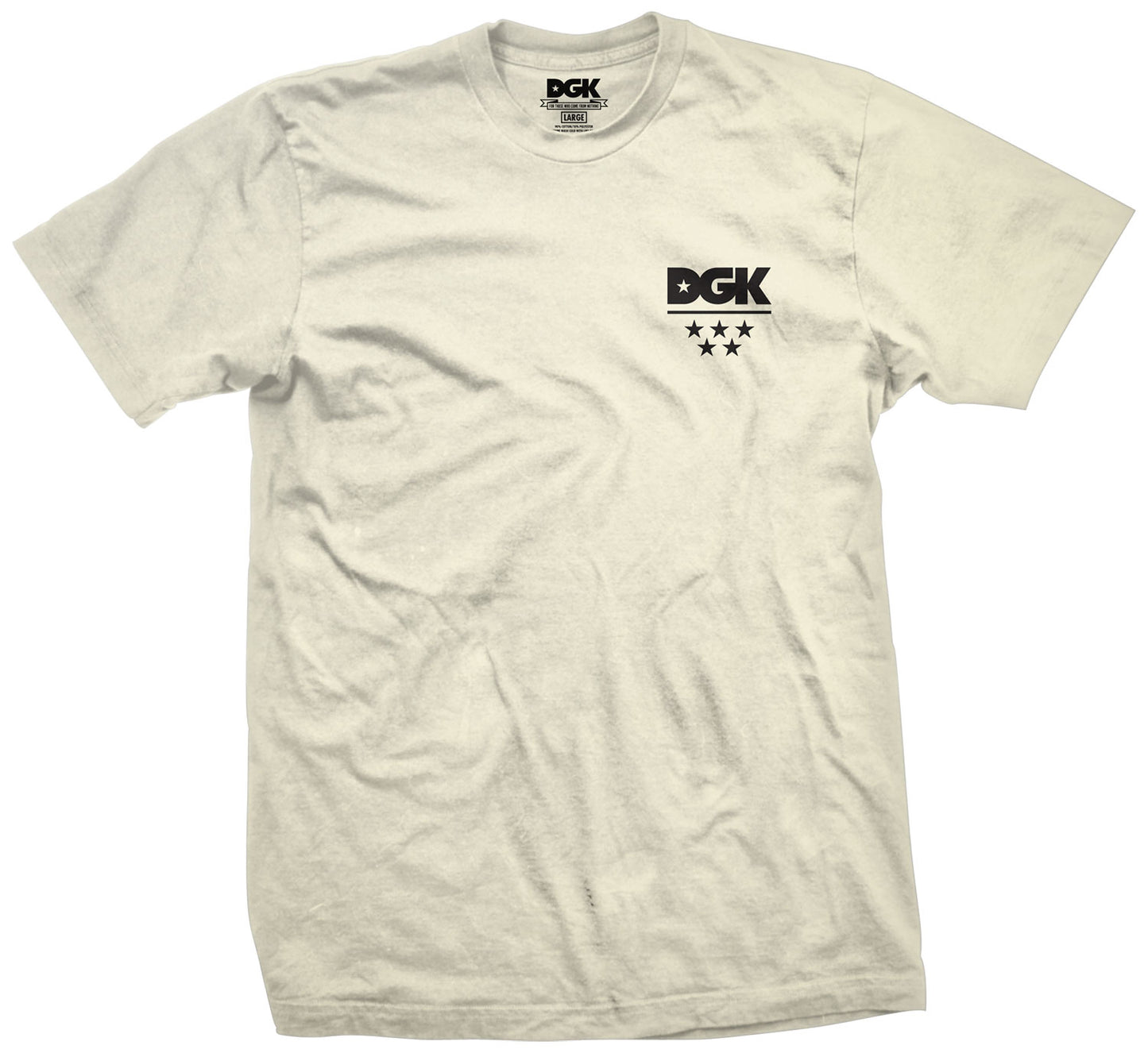 Camiseta DGK All Star Mini Logo Bege