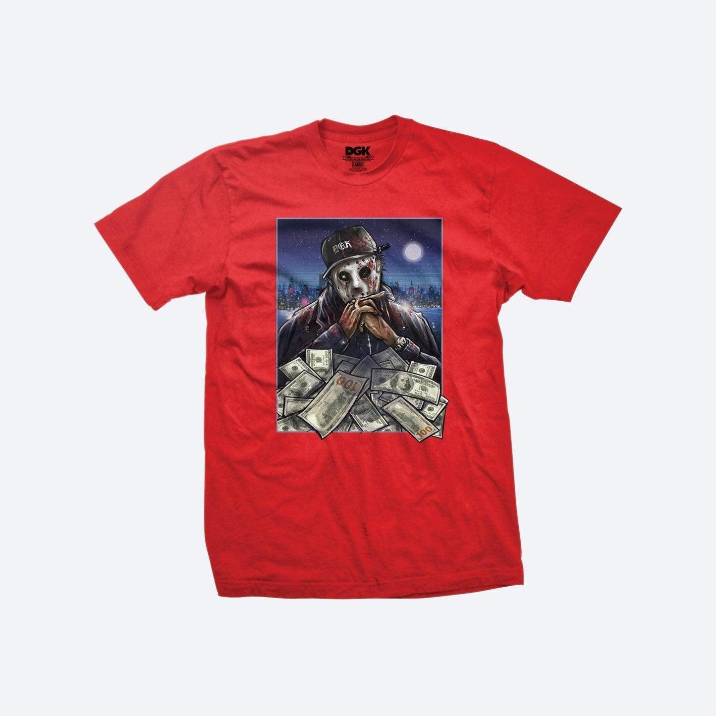 Camiseta DGK Hood King Vermelho