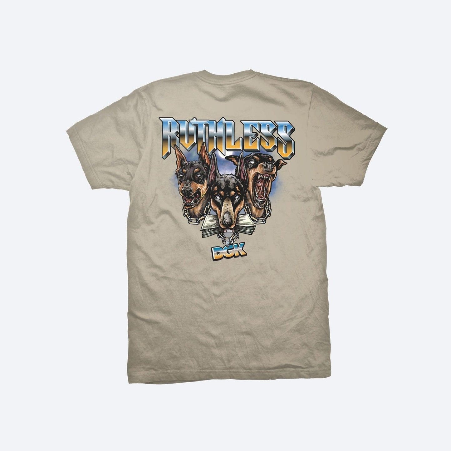 Camiseta DGK Cutthroat Bege
