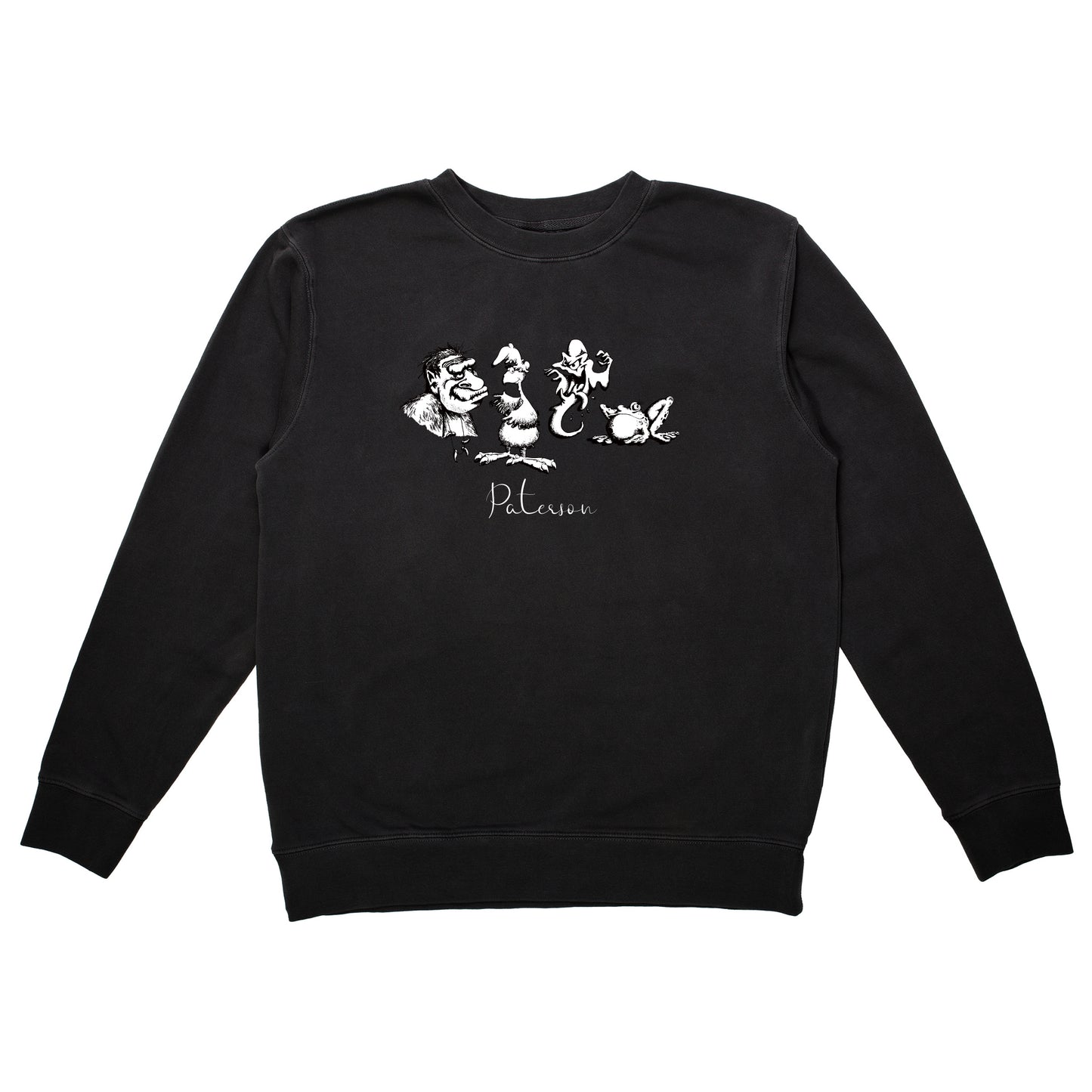 Moletom Crewneck Paterson League Beasts Preto