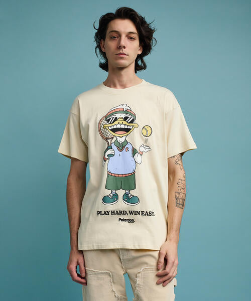 Camiseta Paterson Quack Bege