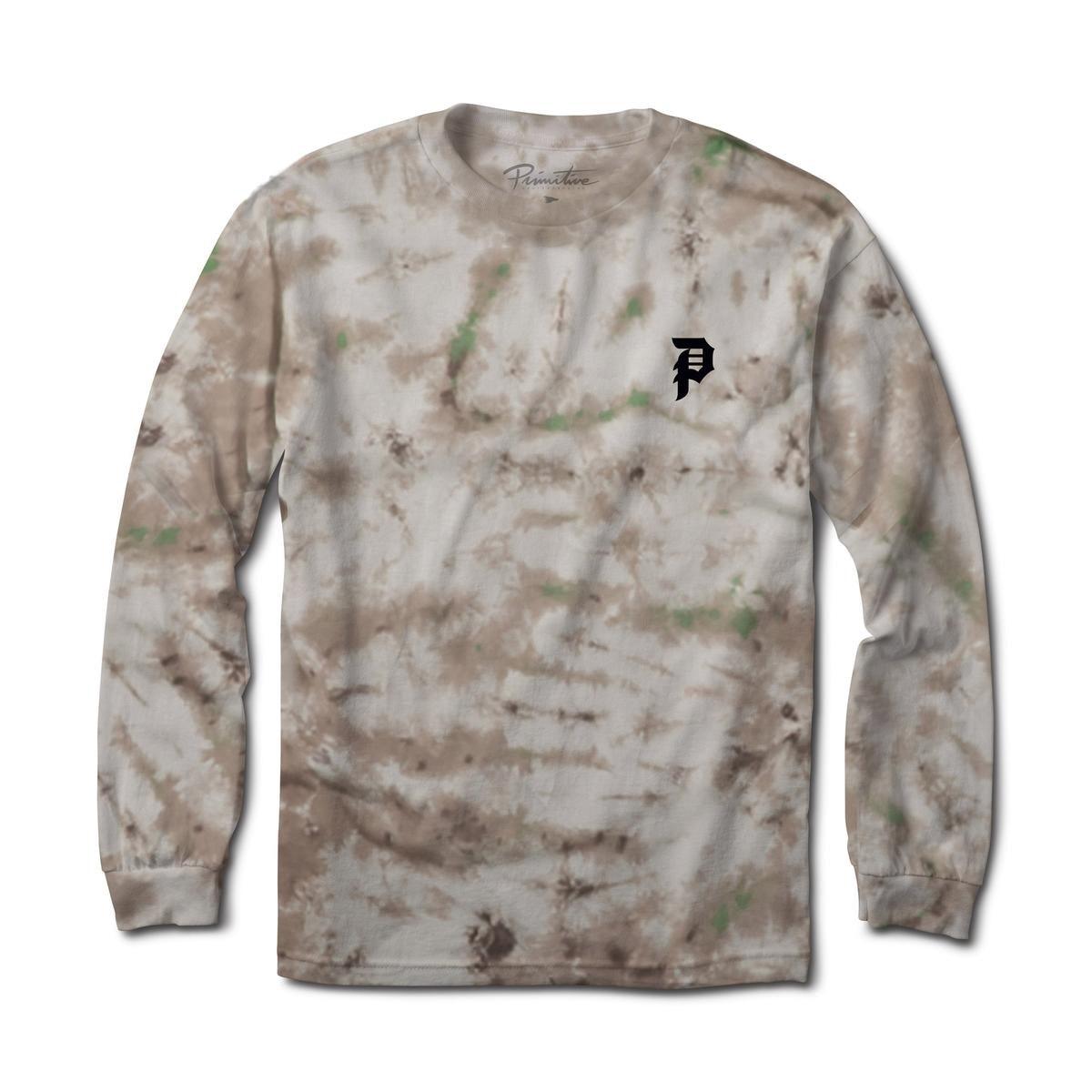 Camiseta Primitive Post Washed L/S tee