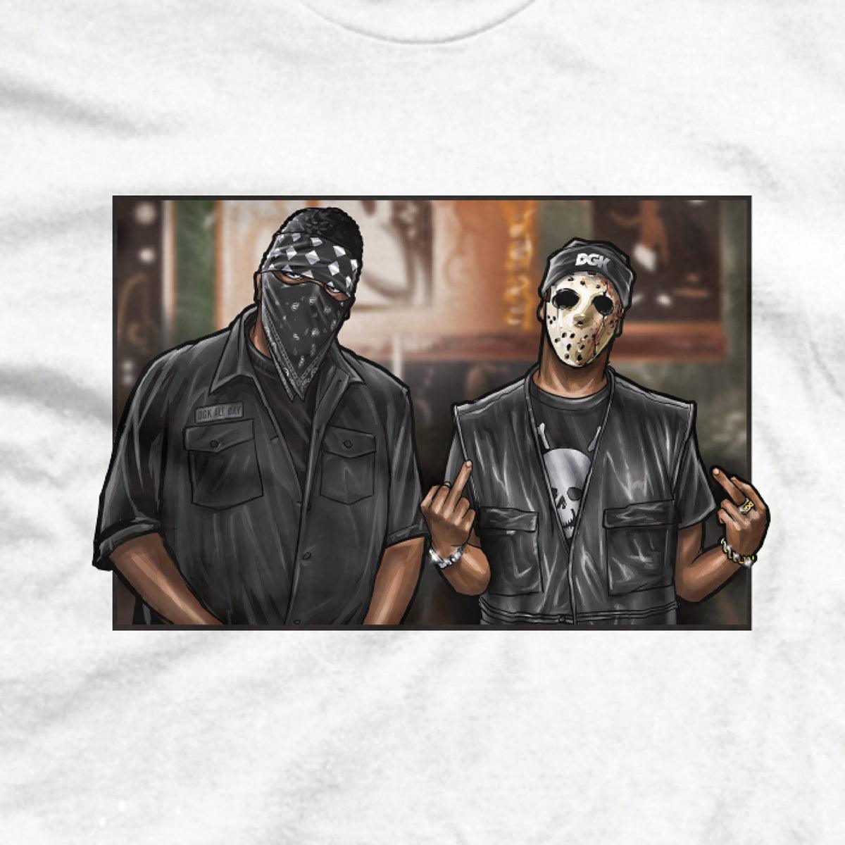 Camiseta DGK For Life Branco