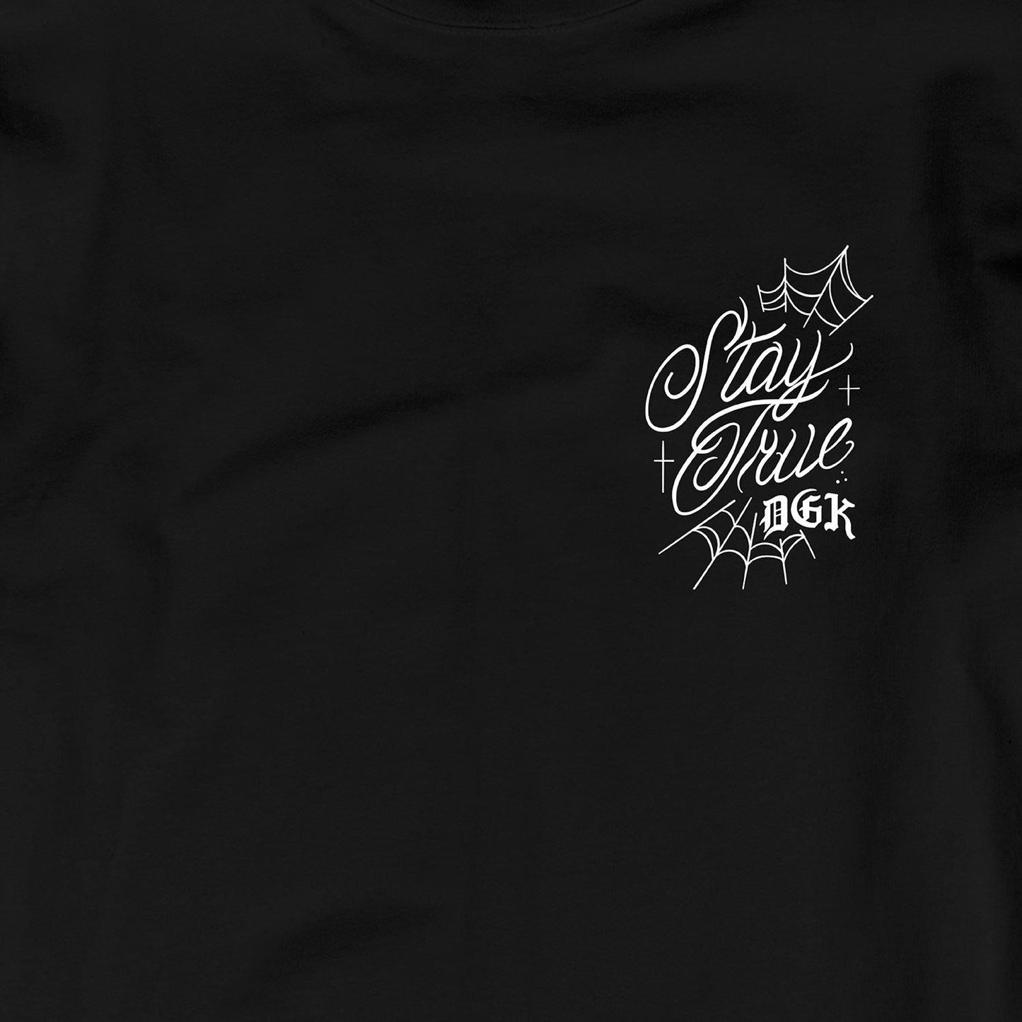 Moletom Crewneck DGK Stay True Crewneck Preto