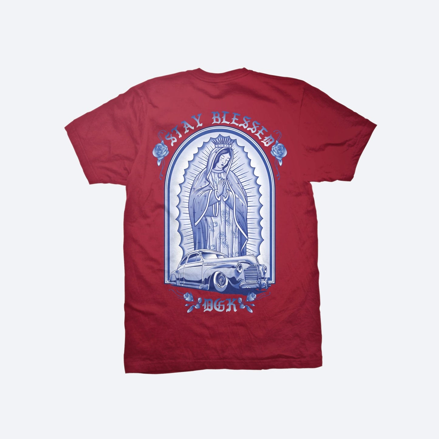 Camiseta DGK Lo-Side Vermelho