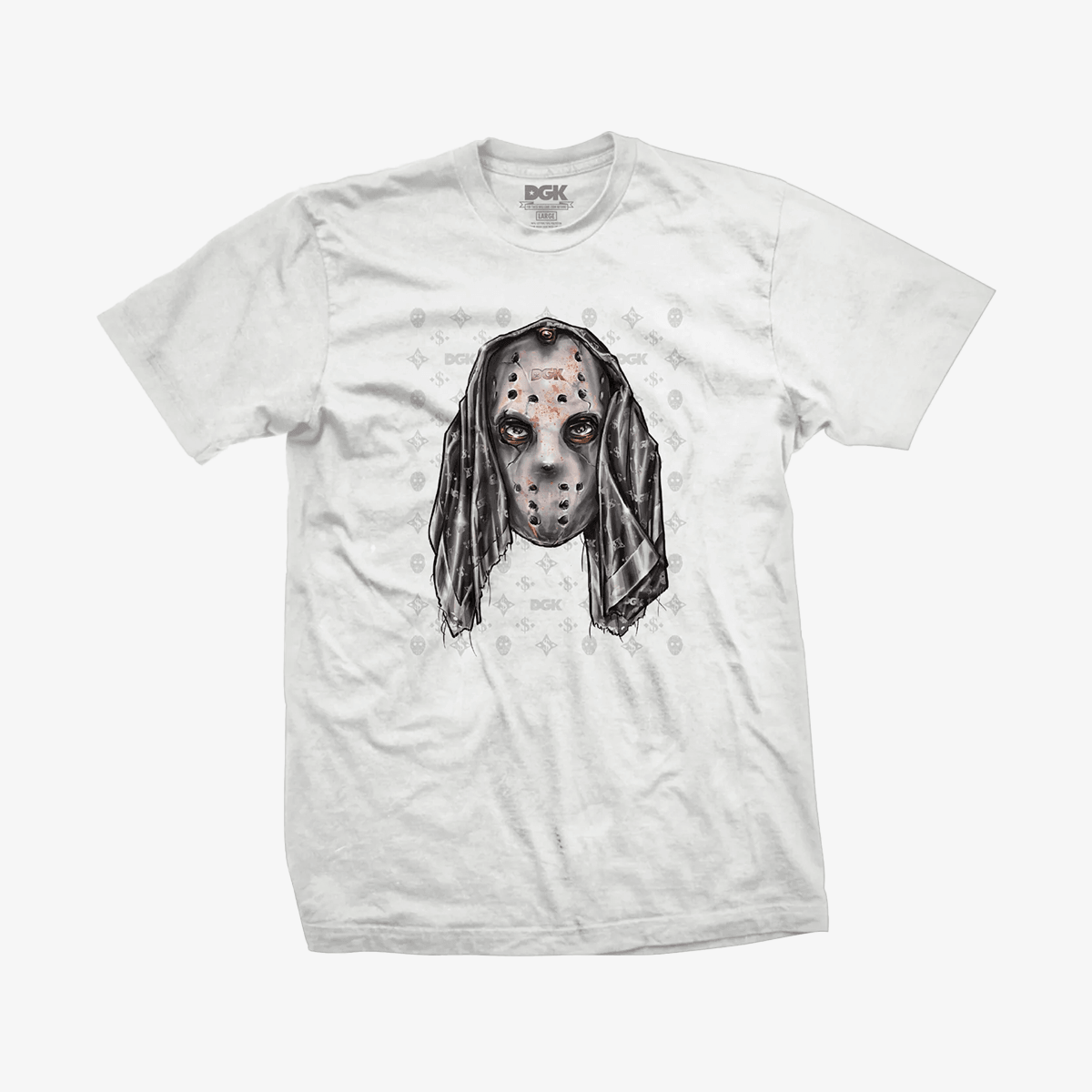 Camiseta Dgk Hooded Tee Branco