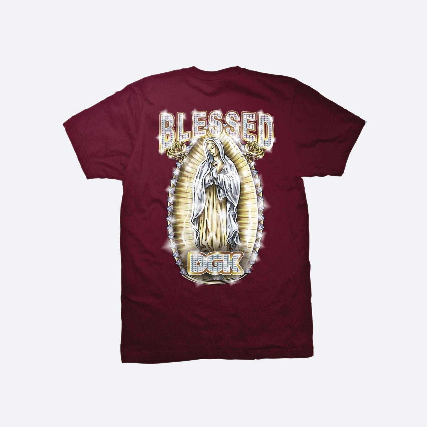 Camiseta DGK Stay Blessed Bordo