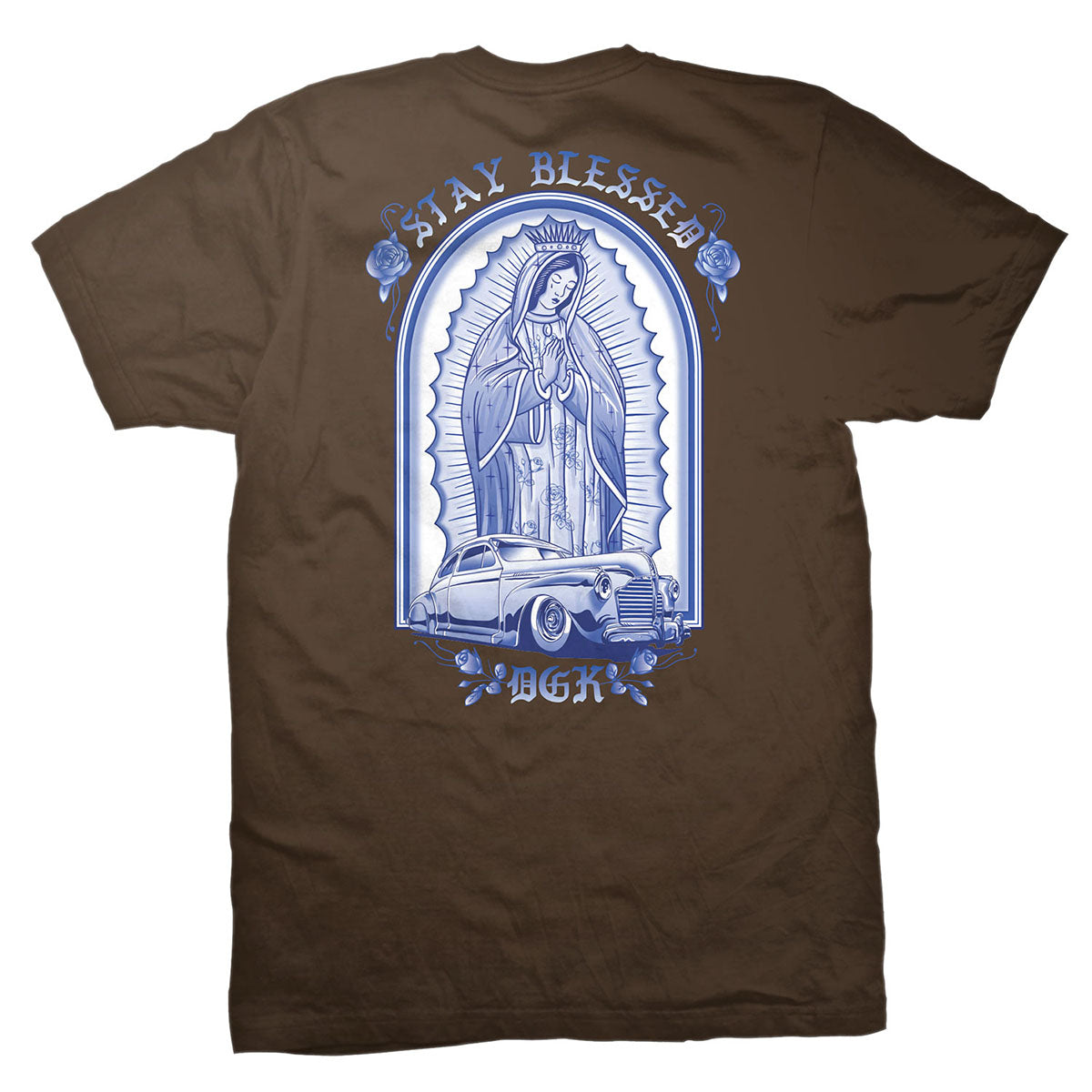 Camiseta DGK Lo-Side Marrom
