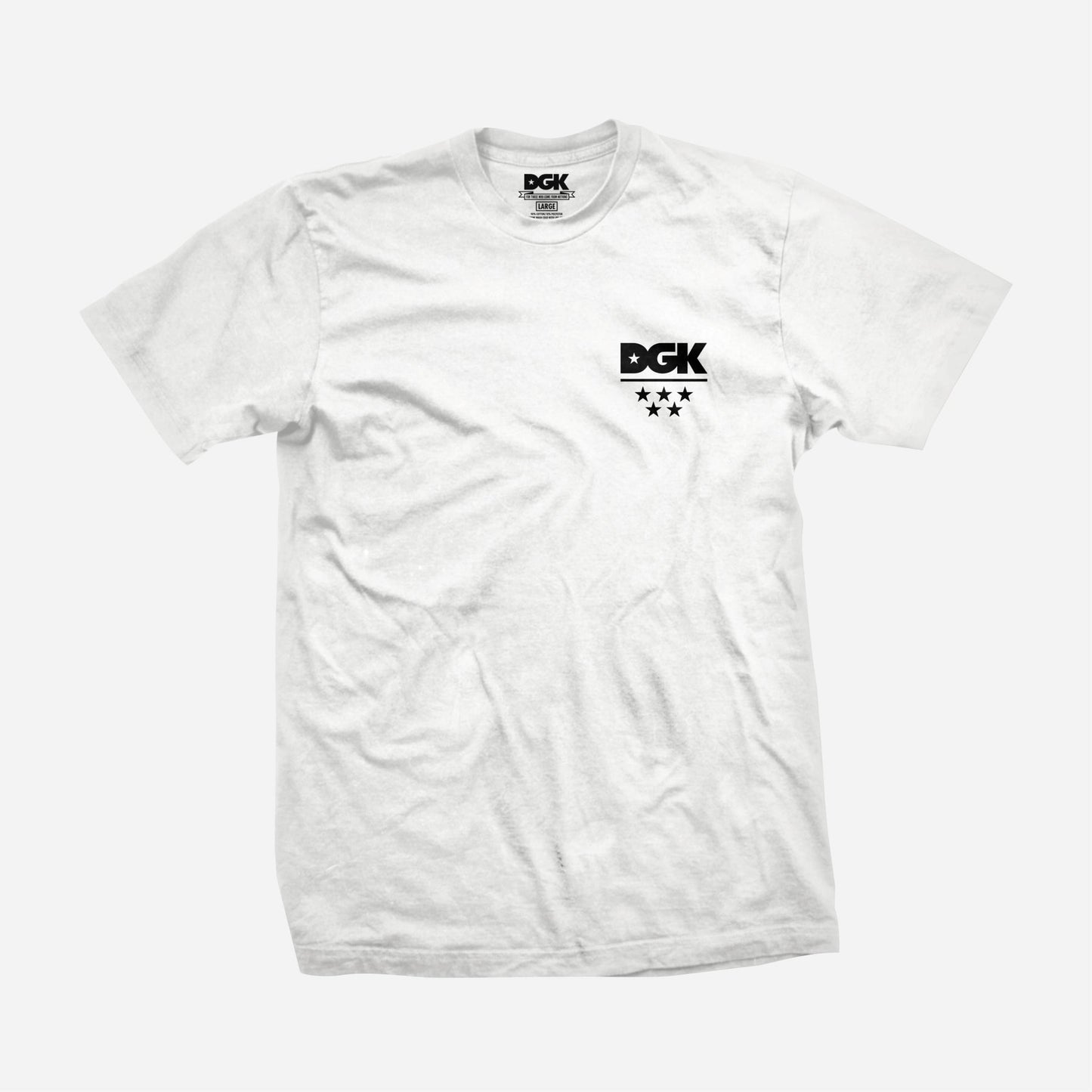 Camiseta DGK All Star Mini Logo Branco