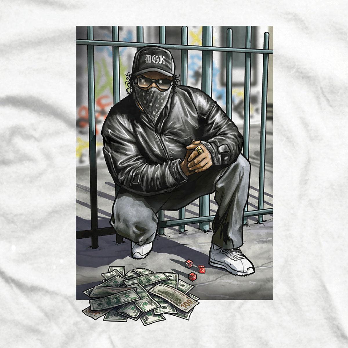 Camiseta DGK 456 Branco