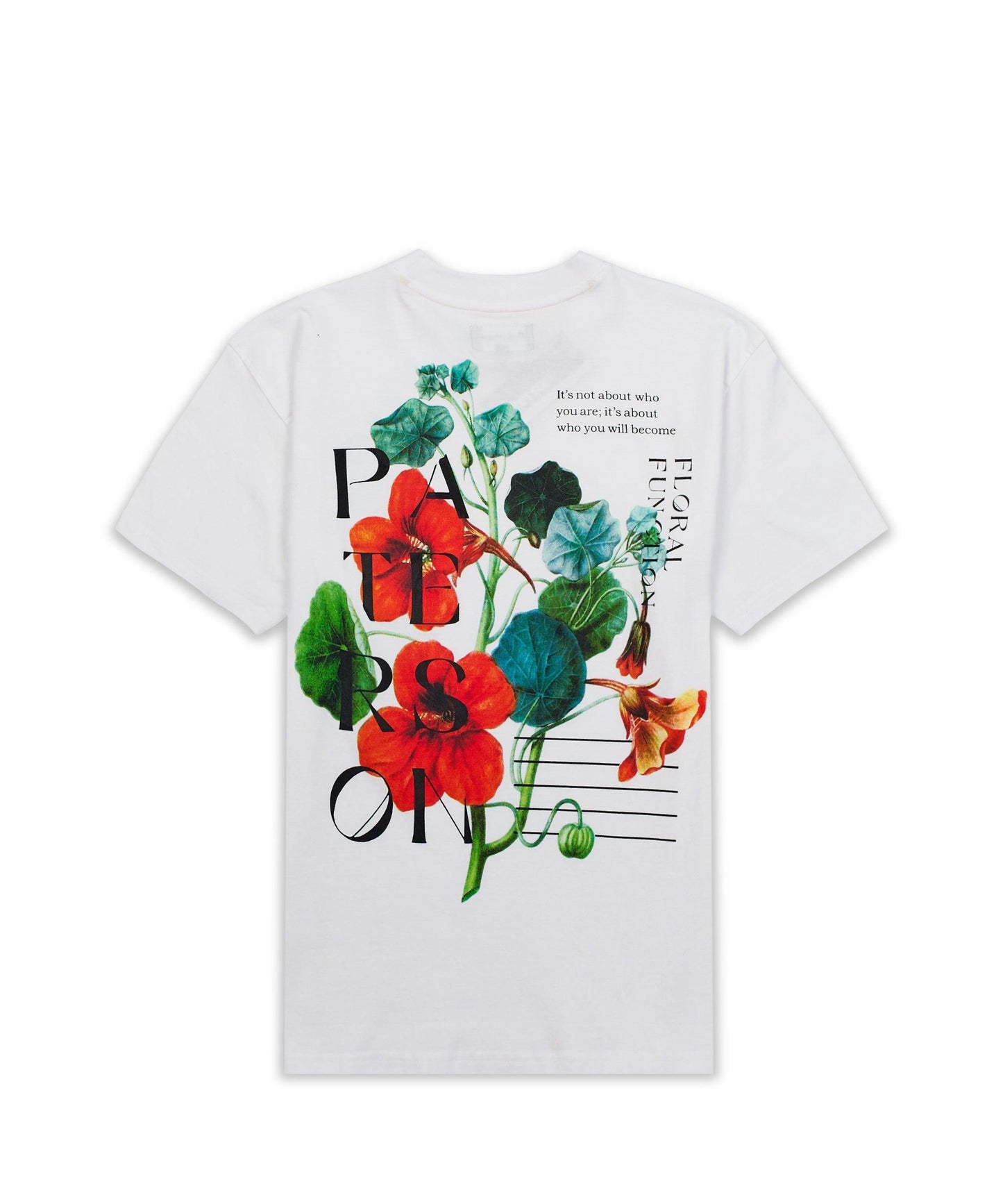 Camiseta Paterson Flowers Branco