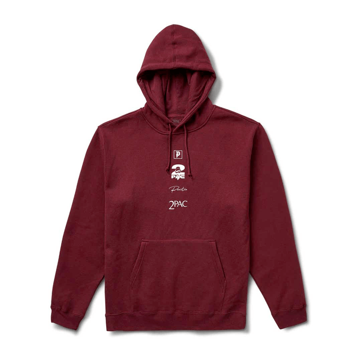 Moletom Primitive Voice Hood Bordô