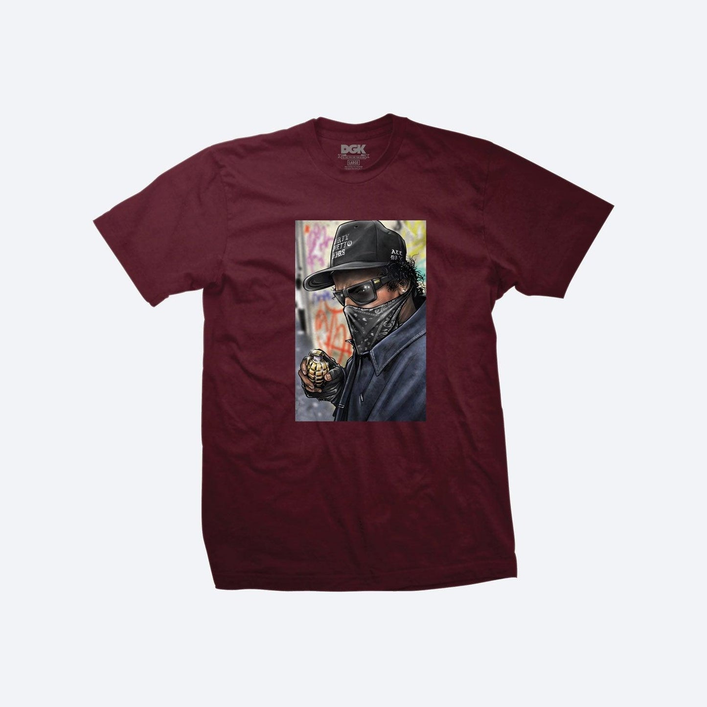 Camiseta DGK Coolin Bordo