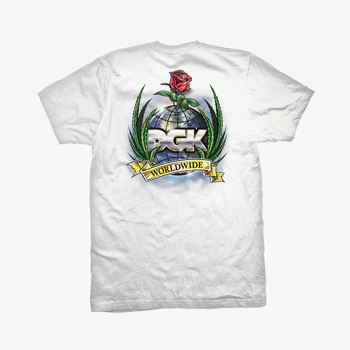 Camiseta DGK Global Branco