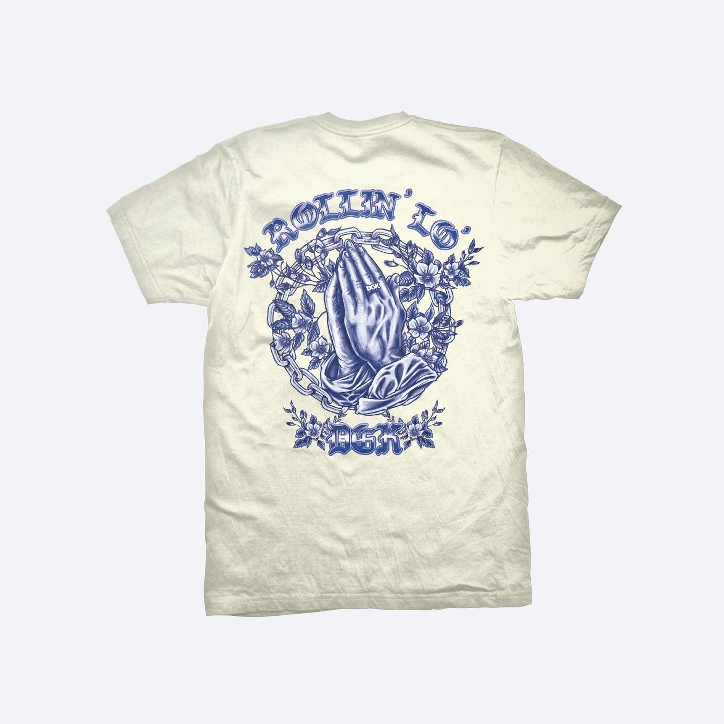 Camiseta DGK Rollin Lo Bege